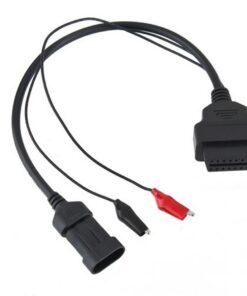3 pin Fiat OBD1 to OBD2 16 Pin Adapter Connector