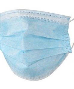 3 - Ply Disposable Face Masks With Ear Loops - 1000 Units
