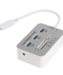 3 Port USB Type-C HUB & Card Reader
