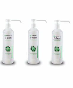 3 x 500ML D-Germ Hand Disinfectant Sanitizer | with Pump
