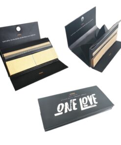 3 x One Love Premium Cigarette Cannabis Weed Rollie Joint Rolling Paper Kit
