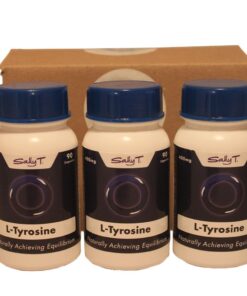 3 x Sally T. L-Tyrosine 400mg - Mood stabiliser - 90 Caps (Value Pack)