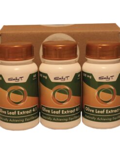 3 x Sally T. Olive Leaf Extract 4:1 Immunity Protection 500mg - 60 Caps (Value Pack)