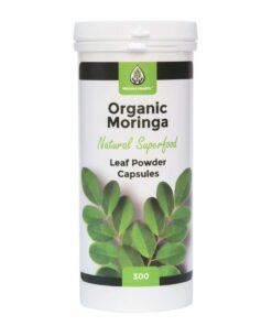 300 Moringa Leaf Powder Capsules