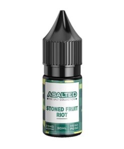 30ml GBOM Asalted Collection Salt Nic E-liquid 25mg - Stoned Fruit Riot