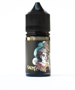 30ml Vape Mist The Bad-Ass Nic Salts 25mg Peanut Butter Caramel Vape Juice