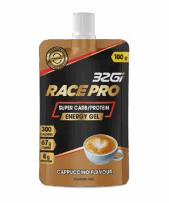 32Gi Race Pro Gel - 100g / 300cal - Cappuccino - 8 Pack