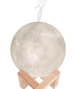 3D Moon Lamp Ultrasonic Humidifier Essential Oil Diffuser with Lamp