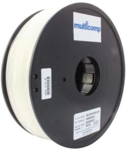 3D Printer Filament, Nylon, 1.75 mm, Natural, 260 Â°C Melting Temp