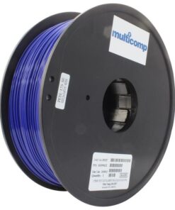 3D Printer Filament, PETG, 1.75 mm, Solid Blue, 250 Â°C Melting Temp