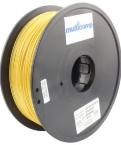 3D Printer Filament, PETG, 1.75 mm, Solid Gold, 250 Â°C Melting Temp