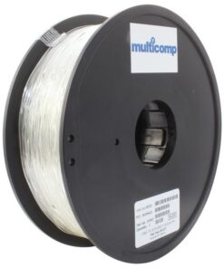 3D Printer Filament, TPU, 1.75 mm, Natural, 220 Â°C Melting Temp