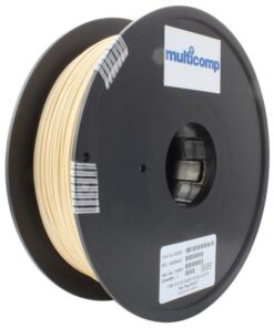 3D Printer Filament, Wood, 1.75 mm, Natural, 220 Â°C Melting Temp