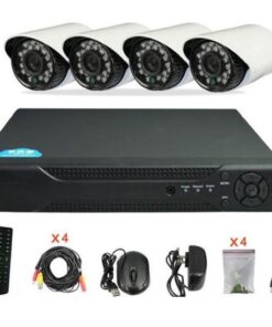 4 Camera Cctv Security Recording System With Internet & 3G Phone Viewing HDMI DVR