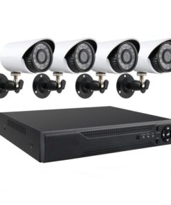 4 Channel CCTV Security Camera System DVR Kit 3G Phone Viewing and HDMI