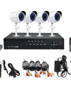 4 Channel DIY Complete CCTV Surveillance Kit