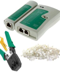 4 in 1 Network Cable Tester Detector Crimping Tool Set
