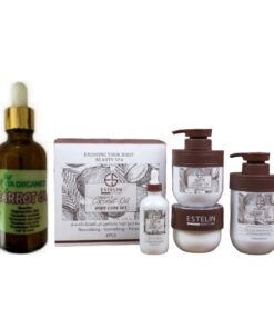 4 Piece Estelin Coconut& Riita Carrot Oil