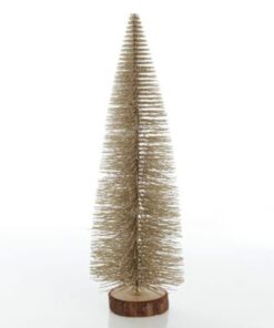 40 Cm Jack Bottle Brush Christmas Tree Rose Gold