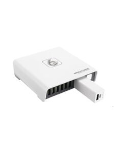 40W 6 USB Ports Charger Desktop Charger with Power Bank 2600mAh