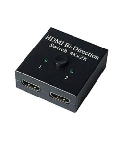 4K HDMI Switcher 2 Ports Bi-direction Manual Switch