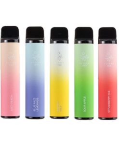5 Pack - Elf Bar 2500 Puffs Disposable Vape - 5 Flavour Combo A - 50mg