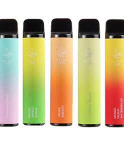 5 Pack - Elf Bar 2500 Puffs Disposable Vape - 5 Flavour Combo B - 50mg