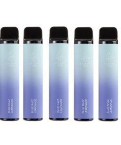 5 Pack - Elf Bar 2500 Puffs Disposable Vape - Blue Razz Lemon - 50mg