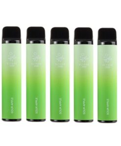 5 Pack - Elf Bar 2500 Puffs Disposable Vape - Sour Apple - 50mg