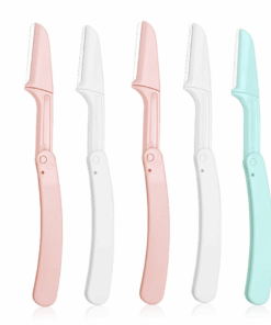 5 Pack Face Razors Eyebrow Razor Shaver for Women Men Dermaplaning Tool