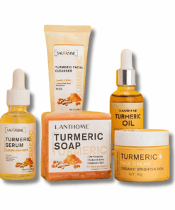 5-Piece Turmeric Skin Care Set | Dark Spots, Acne, and Hyperpigmentation
