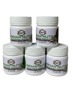 5 x 12 Indian Nuts Fat Burning Seeds For Cleansing & Weight Loss