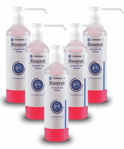 5 x 500ml Bioscrub Disinfectant Sanitizer & Hand Wash Combo