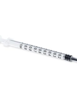 50 x 1ml Luer Slip Tip Disposable Syringe - Medicine Dropper Individual