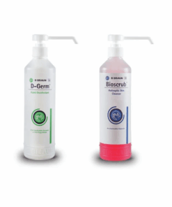 500ml Bioscrub Disinfectant Hand Wash| + 500ml D-Germ Sanitizer |Combo