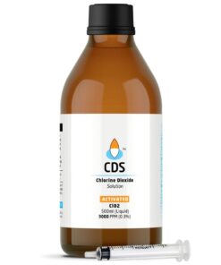500ml Chlorine Dioxide Solution (CDS)(Miracle Mineral Solution)Glass Bottle