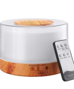 500ml Humidifier And Essential Oil Diffuser With Color Changing Light