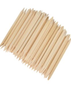 50pcs Wooden Cuticle Pushers