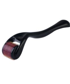540 Titanium Microneedle Derma Roller 1.0mm Black & Purple
