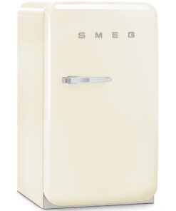 55 cm Vintage Cream Retro Happy Bar Fridge - Right Hinge