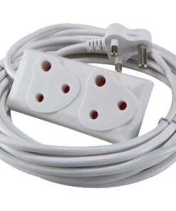 5M Extension Cord With 2 Sockets