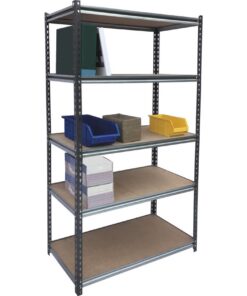 5Shelf Rivet Shelving1800X1000X600Mm 175Kg Per Shelf