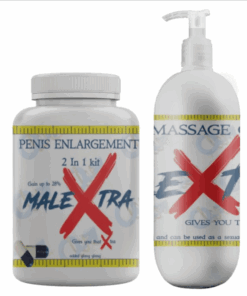 60 Day Male-Extra Penis Enlargement 2 in 1 Kit