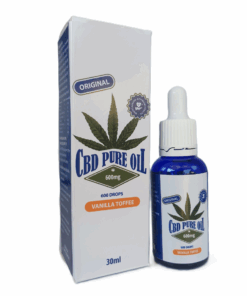 600mg CBD Pure Oil Vanilla Toffee Flavour - 30ml