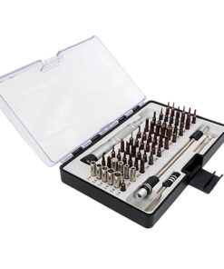 64 in 1 Precision Screwdriver Repair Tool Kit - Black
