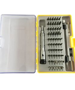64 in 1 Precision Screwdriver Repair Tool Kit - Yellow