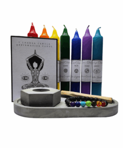 7 Chakra Candle Healing Gift Set