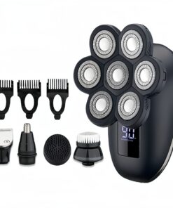 7 Floating Heads Electric Shavers Bald Head Electric Head Shavers for Men
