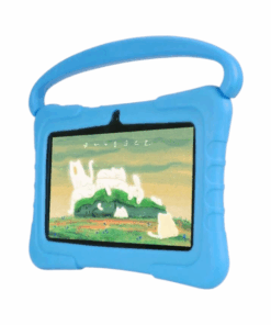 7-Inch Gaming Tablet For Kids With Removable Silicone Case - Blue