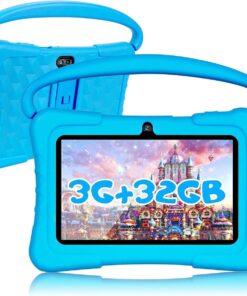 7" Kids Educational Tablet - Baby Blue